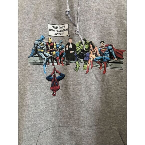 Marvel Hoodie size Large - Picture 2 of 2